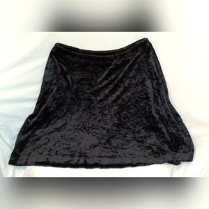 Vintage 90s Crushed Velvet Mini Skirt. Shimmery, very pretty, soft & stretchy!